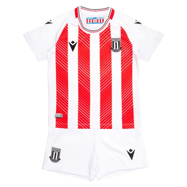 Camiseta Stoke City Replica Primera Ropa Niño 2022/23